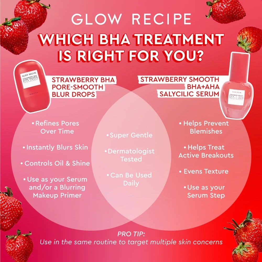 Glow recipe strawberry 2025 bha