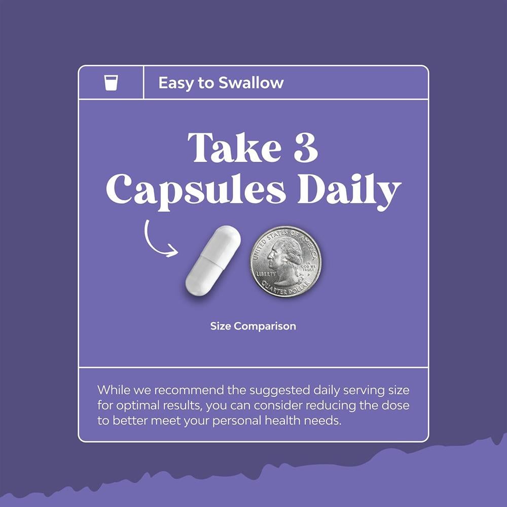 Nature's Craft, Triple Magnesium Complex (Glycinate, Malate, Taurate), 400 mg, High Absorption, Dietary Supplement - 90 Capsules