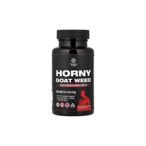 Nature's Craft, Horny Goat Weed, 1000 mg, XXTRA Strength Herbal