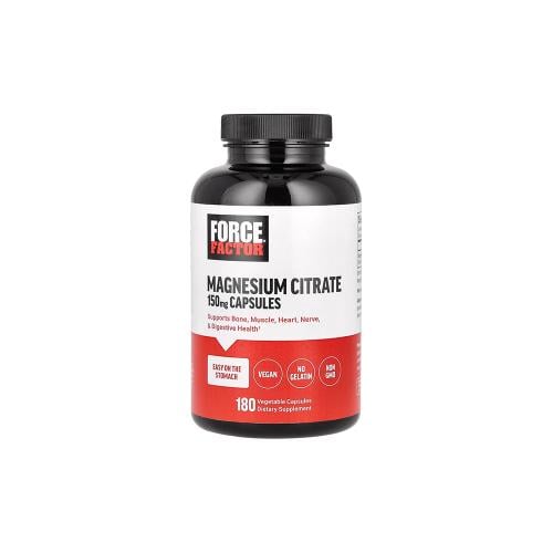 Force Factor, Magnesium Citrate, 150 mg, Dietary Supplement - 180