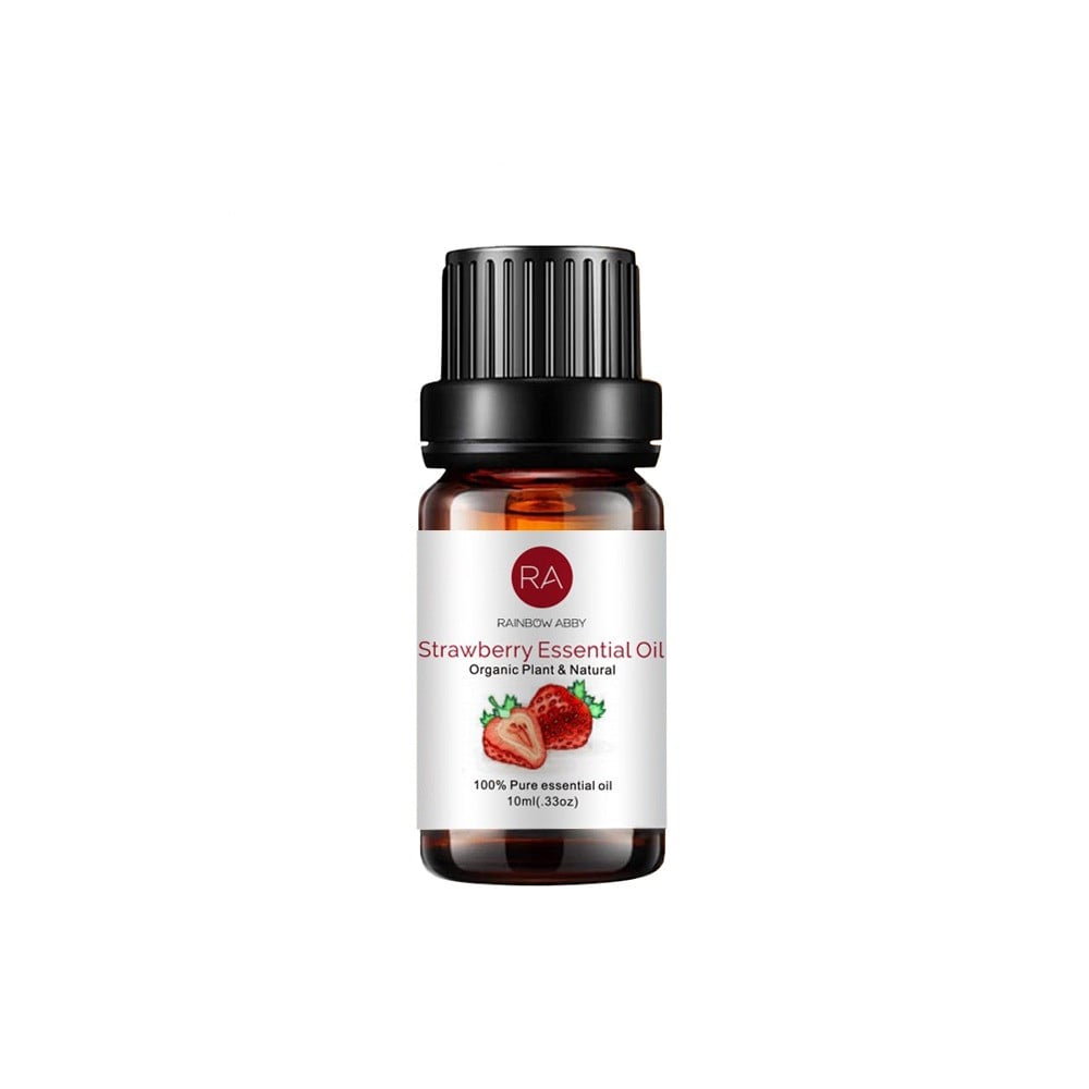 RAINBOW ABBY, Strawberry Organic Plant Essential Oil - 10 ml