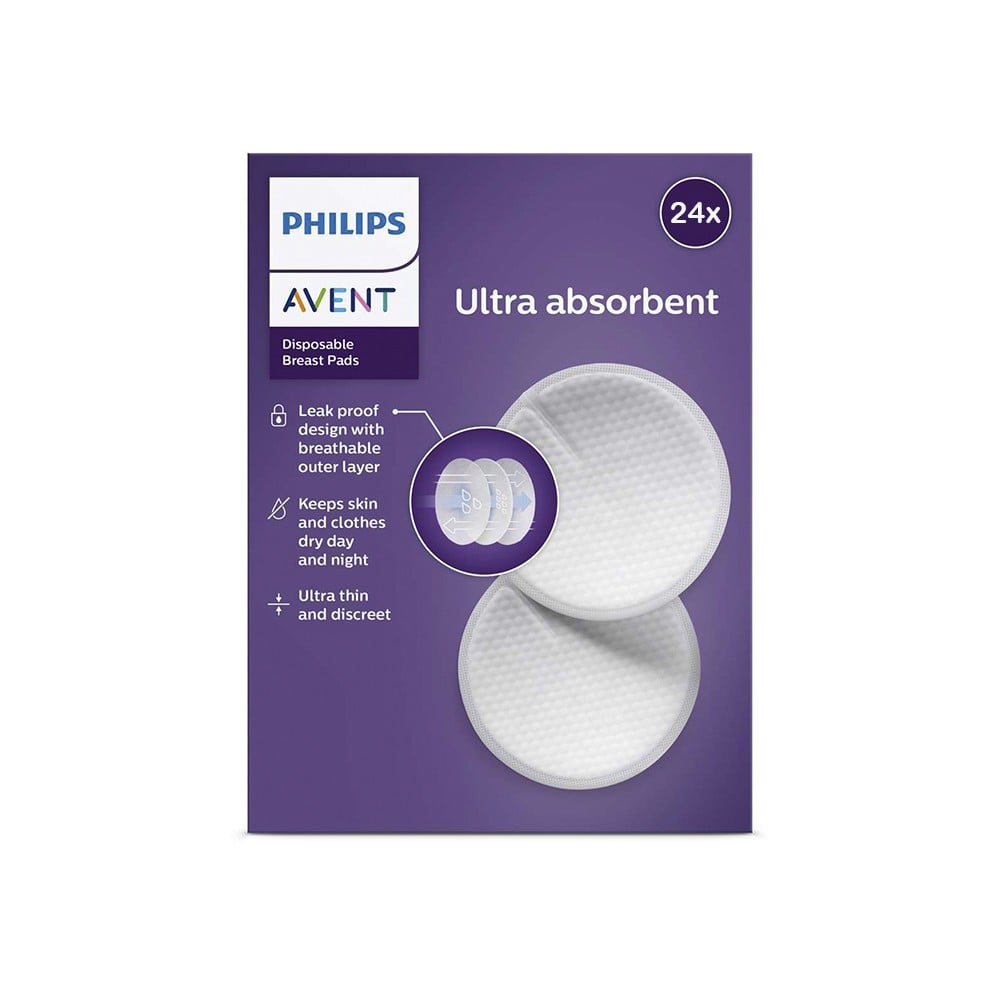 Disposable Breast Pads - 24 Pads