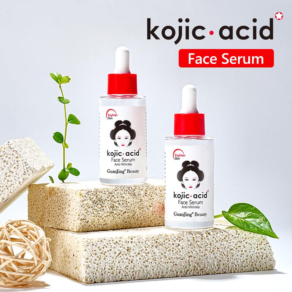 GUANJING, Kojic Acid Face Serum, Anti-Wrinkle, Firms