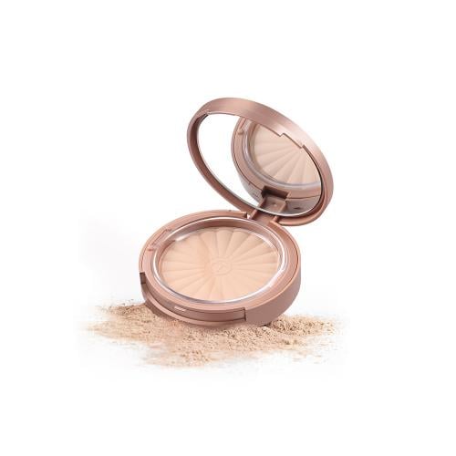 O.TWO.O, Rose Gold Compact Powder, Lightweight & Long-lasting - 10