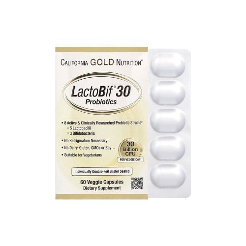 公式特典付 California Gold Nutrition LactoBif プロバイオティクス