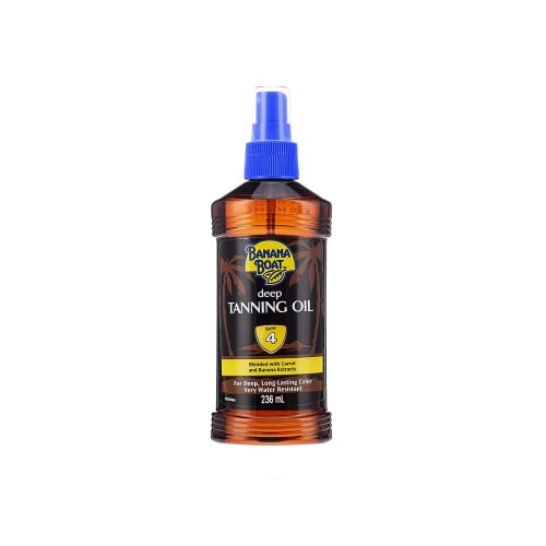 بنانا بوت، بخاخ زيت التسمير (تان)، SPF 4، بخلاصة ا...