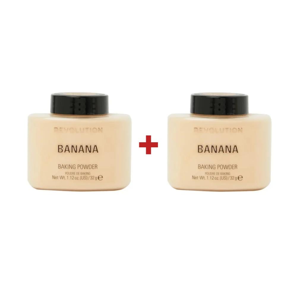 عرض حبة وحبة مجانًا بودرة تثبيت المكياج من ريفلوشن  بنانا - 32 جم