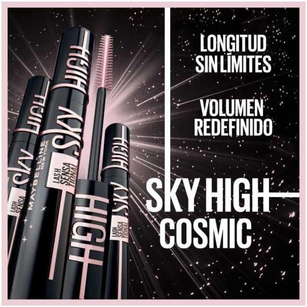 عرض حبة وحبة مجانًا ماسكارا ميبيلين لاش سينسيشينال سكاي هاي لإظهار الرموش - اسود 7.2 مل