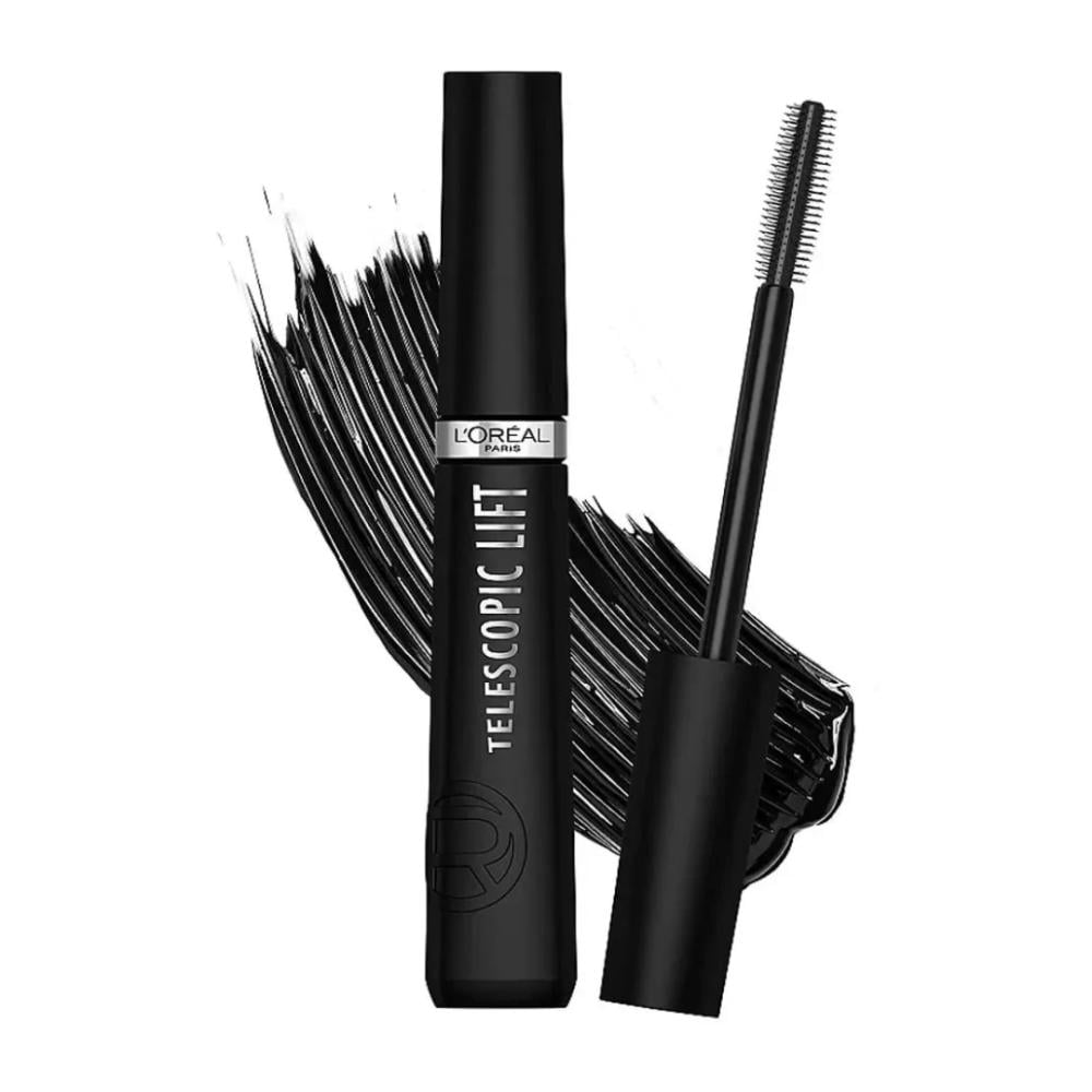 لوريال باريس ماسكارا تلسكوبية لرفع الرموش أسود - 9.90 مل