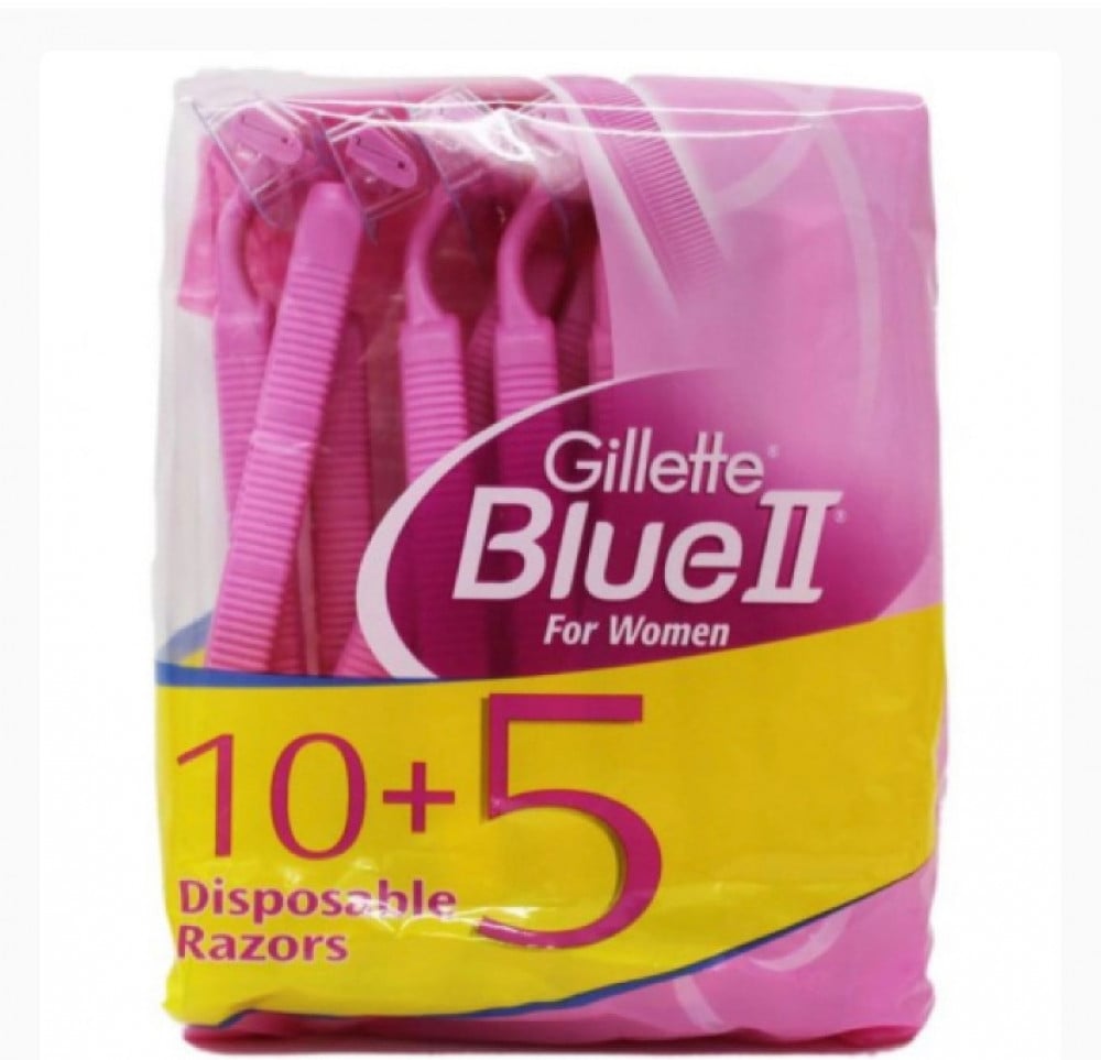 Gillette-Louvien women's body hair removal razor, consisting of 5 + 10  blades - عناية الكون cooncare