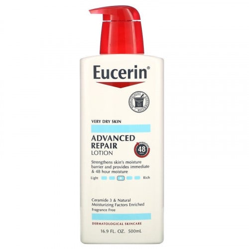 لوشن Eucerin, إصلاح متطور، خالٍ من العطور، (500 مل...