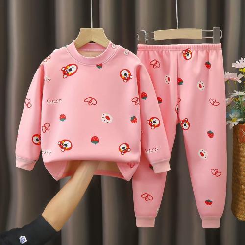 بجامة بناتي مبطن (شتوي)