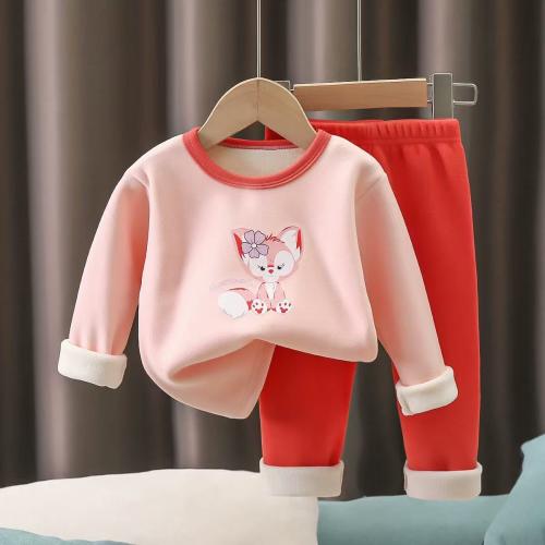 بجامة بناتي مبطن (شتوي)