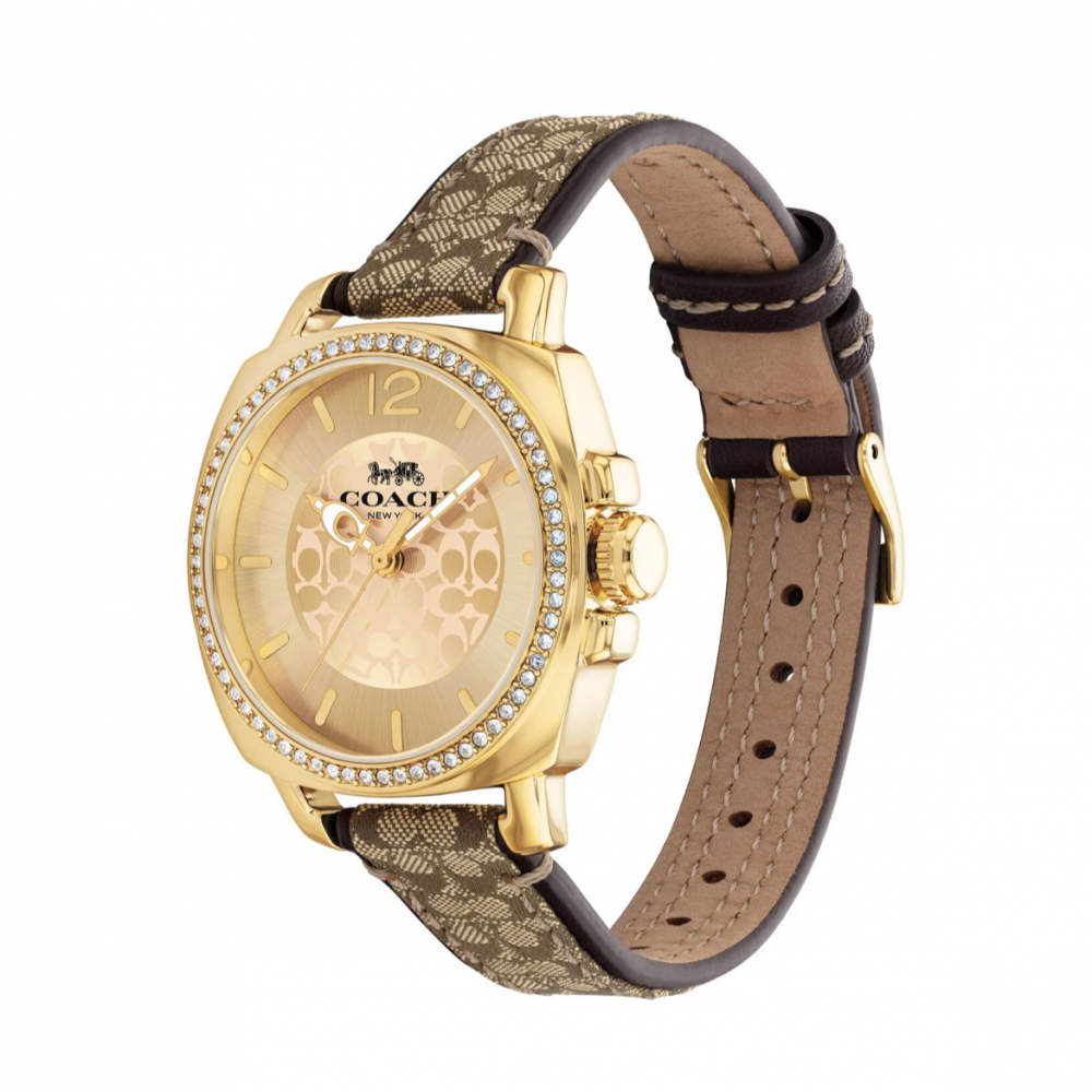 Coach watch Boyfriend Crystal Women s Watch 34mm 2 4 World market