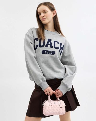 Coach Mini Rowan Crossbody Bag In Signature Leathe...