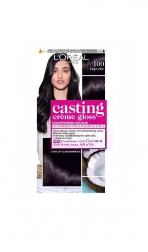 صبغة شعر لوريال  أسود/100