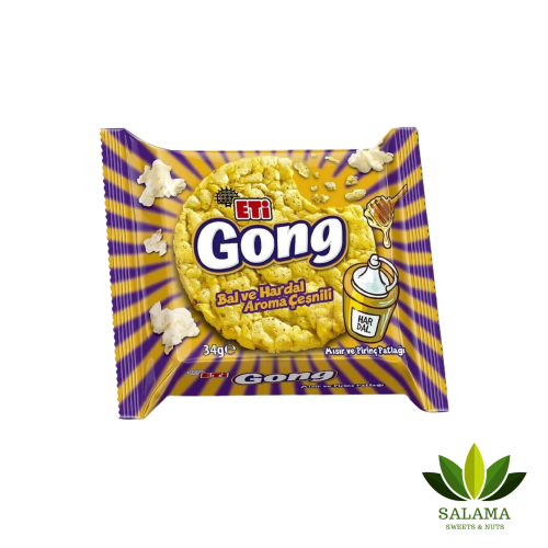 ذرة منتفخة بالعسل و الخردل ETI GONG