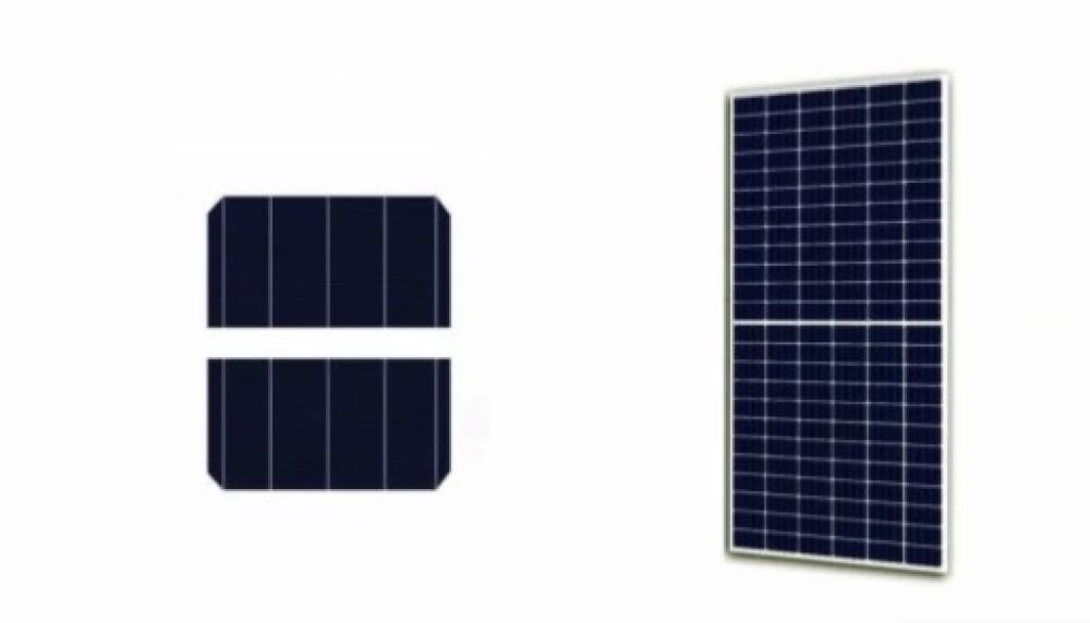 مزايا الخلايا الشمسية المقسومة: Half cut cells