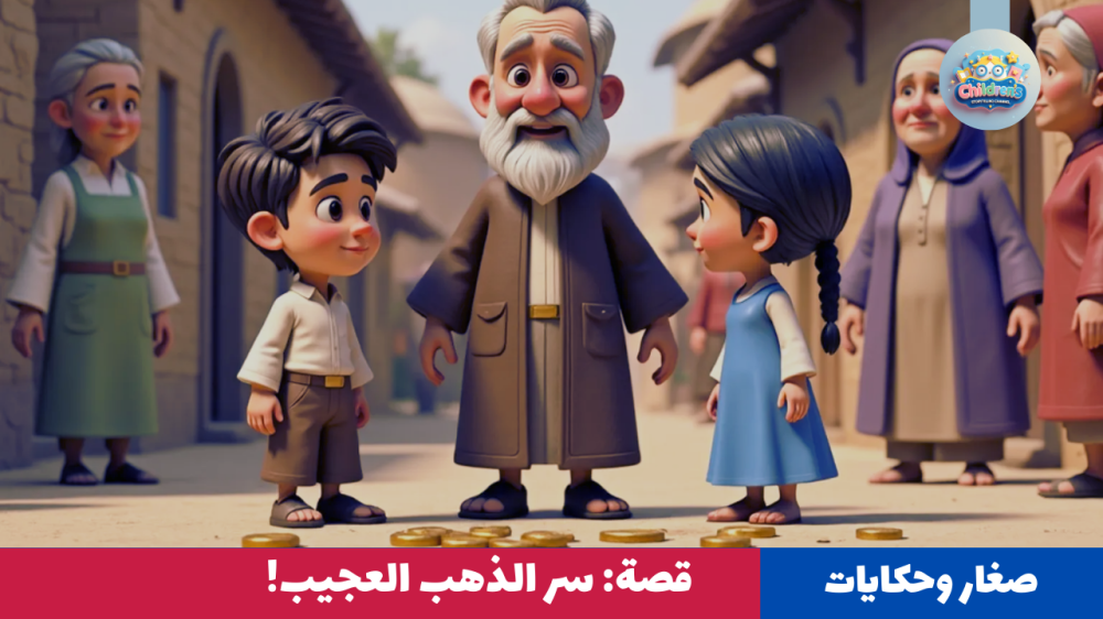 قصص أطفال: سر الذهب العجيب! - رسوم متحركة للأطفال