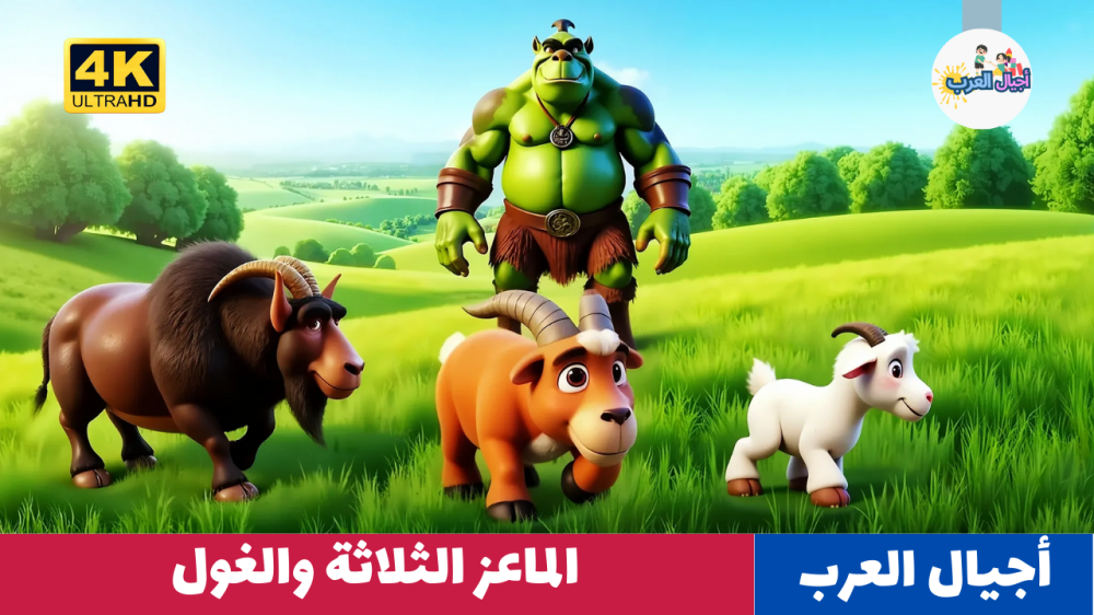 الماعز الثلاثة والغول