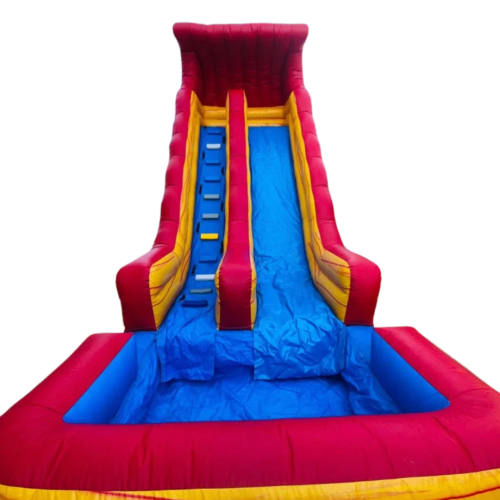 زحليقة الموج الاحمر المائية- Red Wave Water Slide