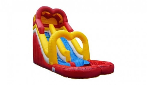 زحليقة القلب المائية - Heart Water Slide 4x9X8m