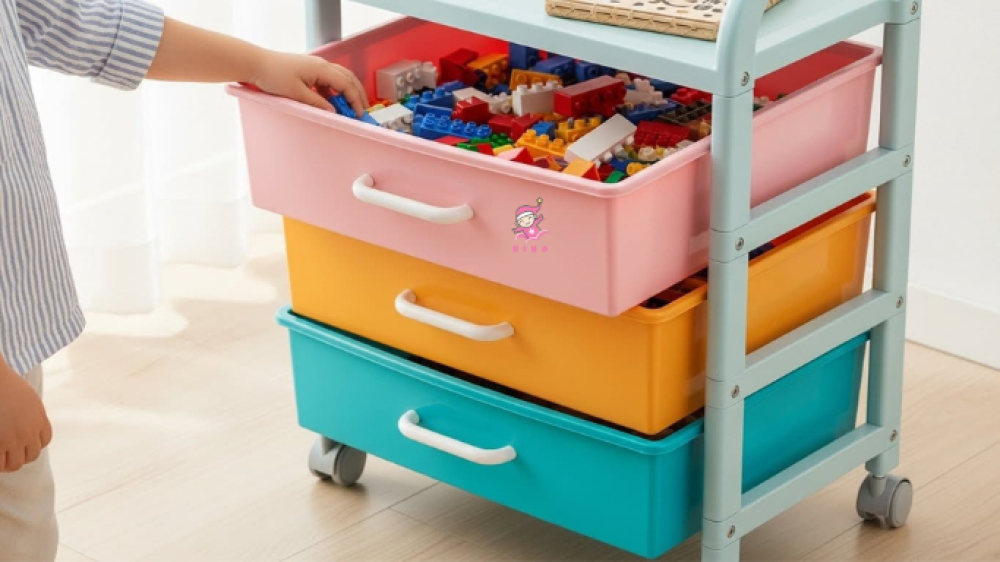 7 افكار لتنظيم لعب الاطفال