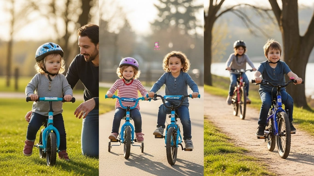 دليلك لاختيار العمر المناسب لركوب الطفل الدراجة