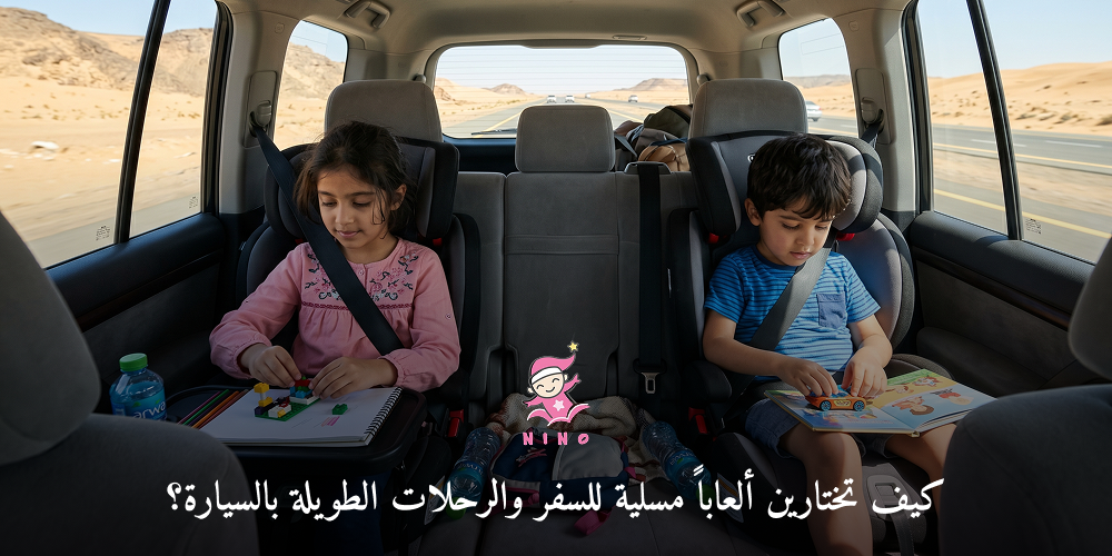 كيف تختارين ألعاباً مسلية للسفر والرحلات الطويلة بالسيارة؟
