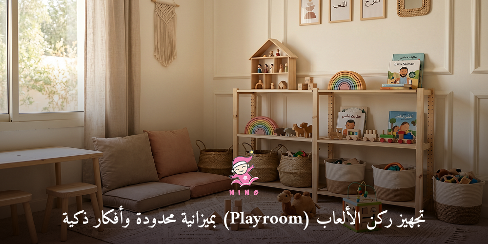 تجهيز ركن الألعاب (Playroom) بميزانية محدودة وأفكار ذكية