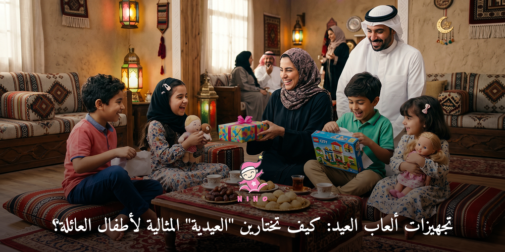 تجهيزات ألعاب العيد: كيف تختارين "العيدية" المثالية لأطفال العائلة؟