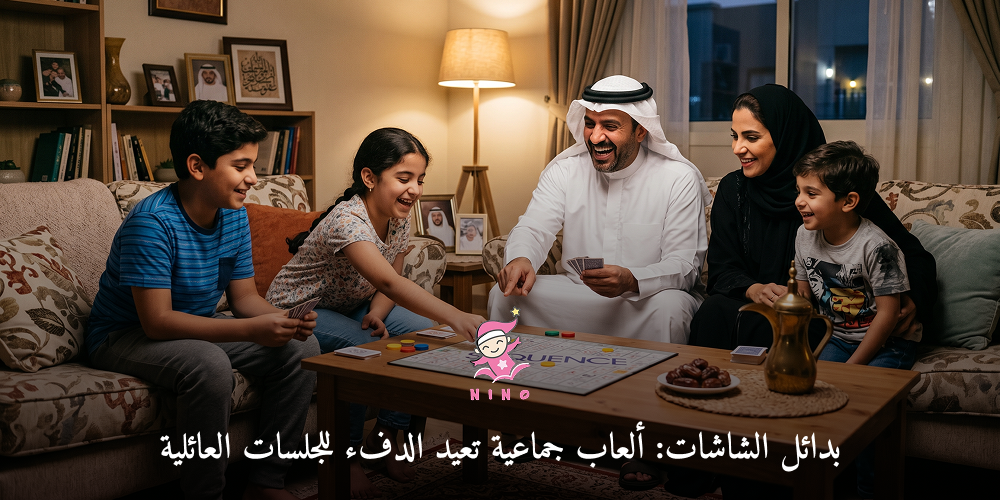 بدائل الشاشات: ألعاب جماعية تعيد الدفء للجلسات العائلية
