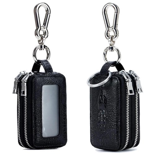 CAR KEY CASE DOUBLE CROCODILE