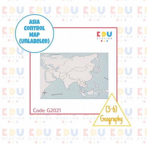 Aisa Control Map (Unlabeled) -لوح التحكم لخريطة قا...