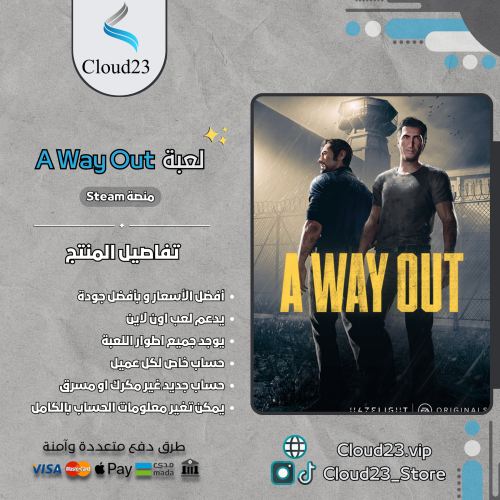 A Way Out – Steam Account