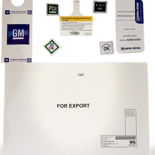 بكج إستكرات GMC عدد 8 قطع