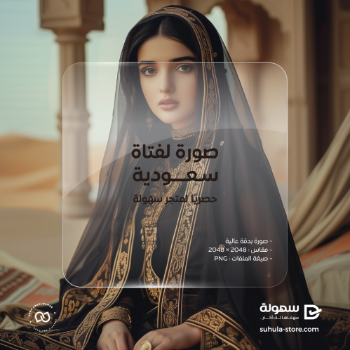 صورة لفتاة سعودية