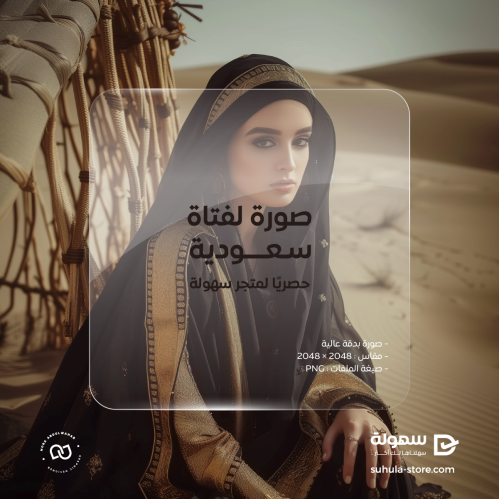 صورة لفتاة سعودية
