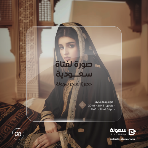 صورة لفتاة سعودية