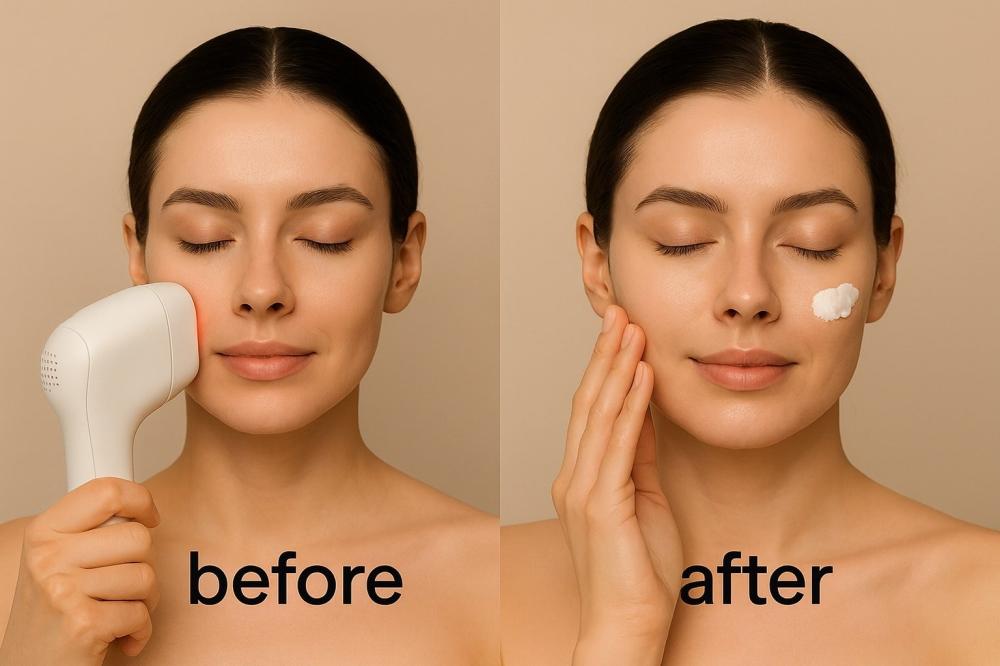 أفضل روتين للعناية بالبشرة قبل إزالة الشعر بالليزر