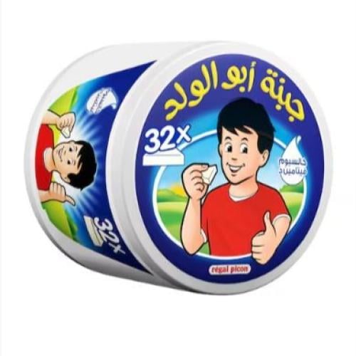 جبنة أبو الولد جبنة مثلثات 120جرام - 8 مثلثات × 4...