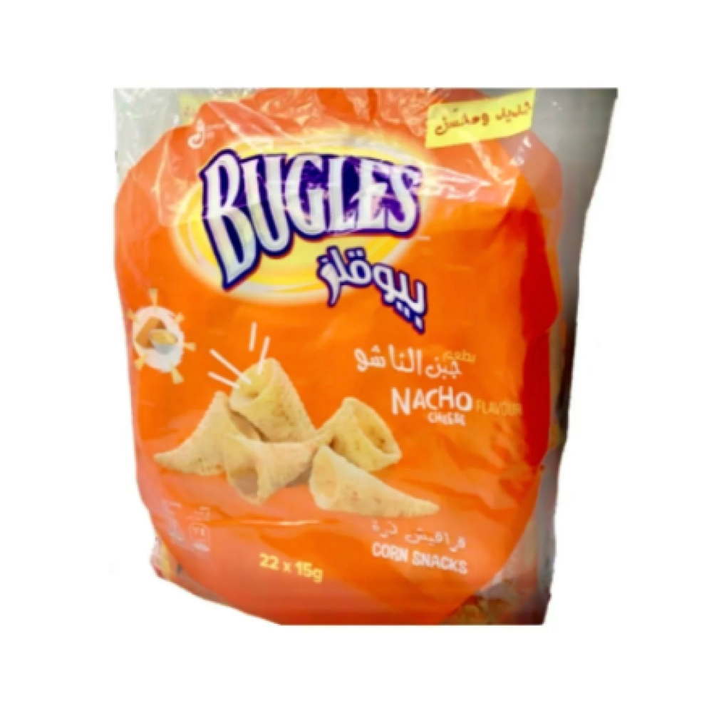 nanachocola❗ Bugles Nacho Cheese 22x15g | إطعام اكسبريس