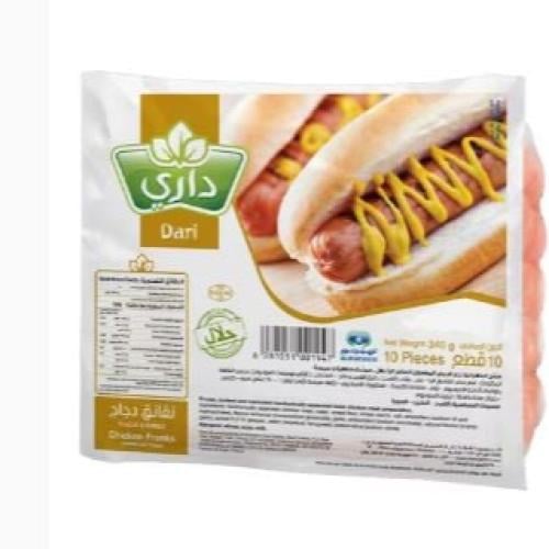 نقانق دجاج داري 340 جرام