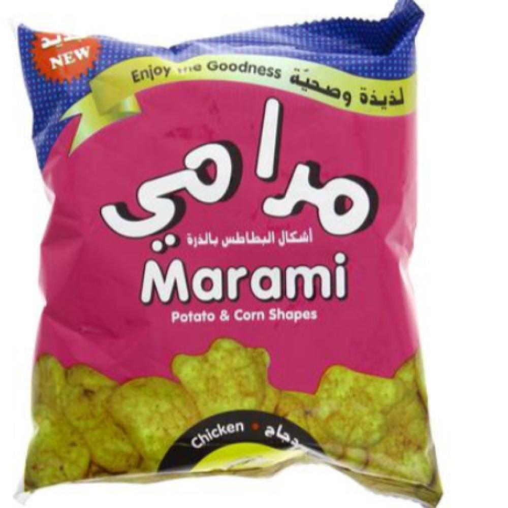 مرامي أشكال البطاطس بالذرة دجاج 12جم