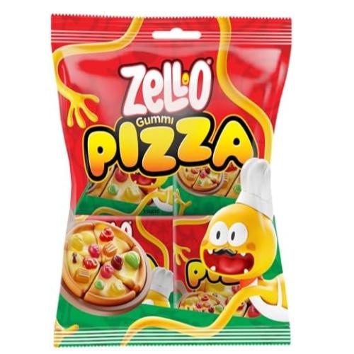 Zello Gummi Pizza Bag 80g | إطعام اكسبريس