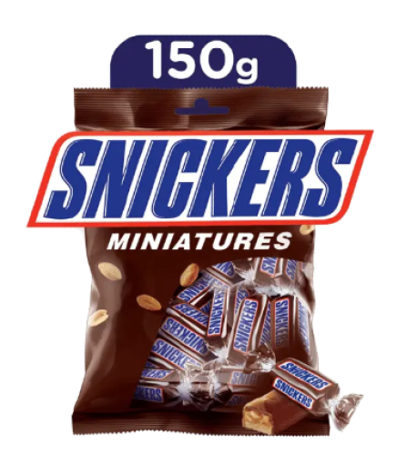 سنيكرز شوكولاتة صغيرة 150 جم