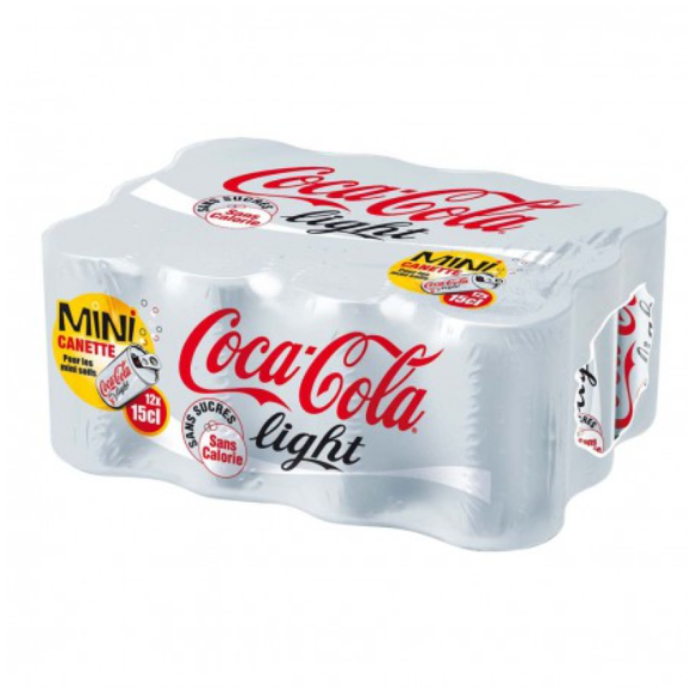 Coca Cola Light Can 12x150ml | إطعام اكسبريس