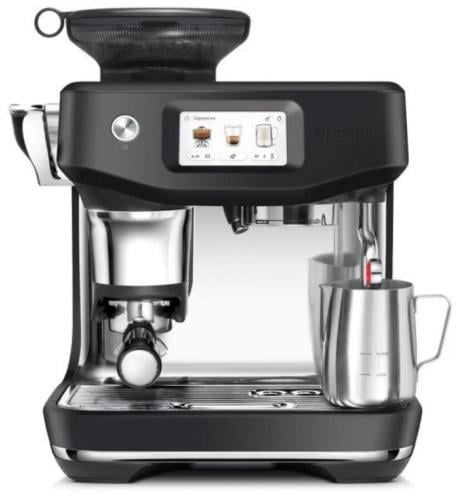Breville Barista Express Impress Touch - Black بريفيل باريستا تتش امبريس المطورة