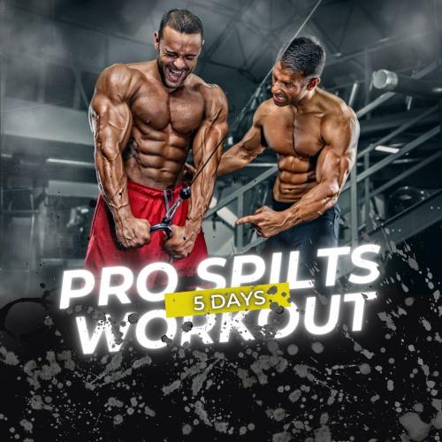 رجال -جدول Pro spilt workout