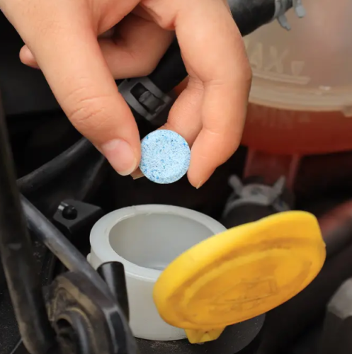 أقراص تنظيف زجاج السيارة الأمامي (١٠ حبات)